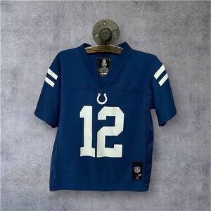 NFL Kids Indianapolis Colts Andrew Luck Royal Blue Game Jersey | M (5/6)